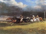 Theodore Gericault The Epsom Derby Germany oil painting artist